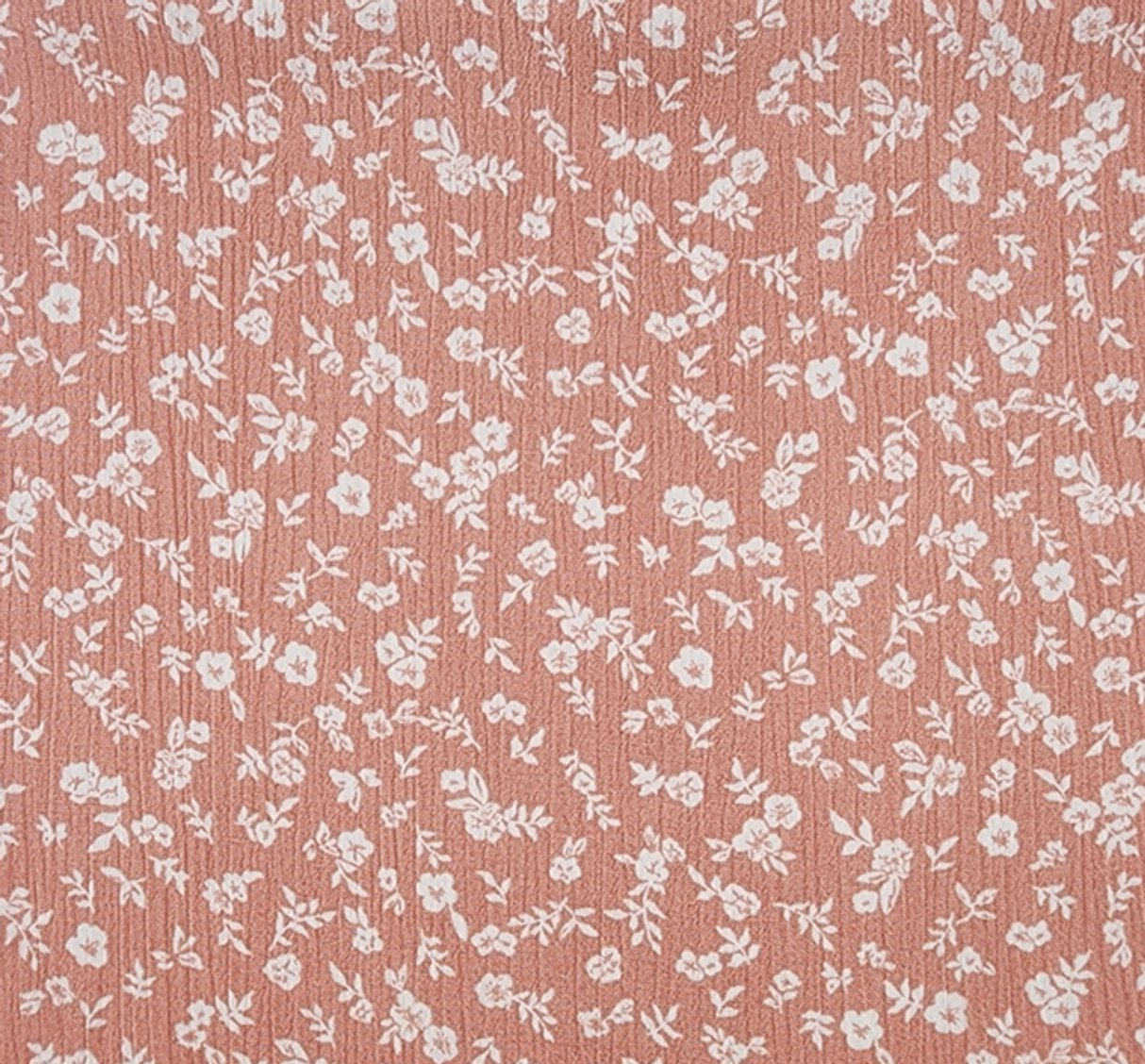 1 Yard Coral Cloud Rayon Crinkle Fabric 50/52" Wide Lightweight 125 GSM Woven