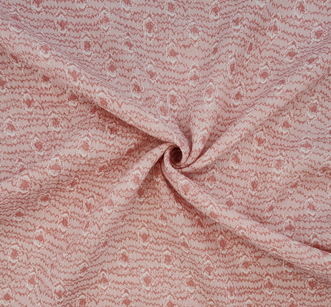 Rayon Crinkle 1D1450 Rayon Fabric - Bubble Gum, 50/52" Width