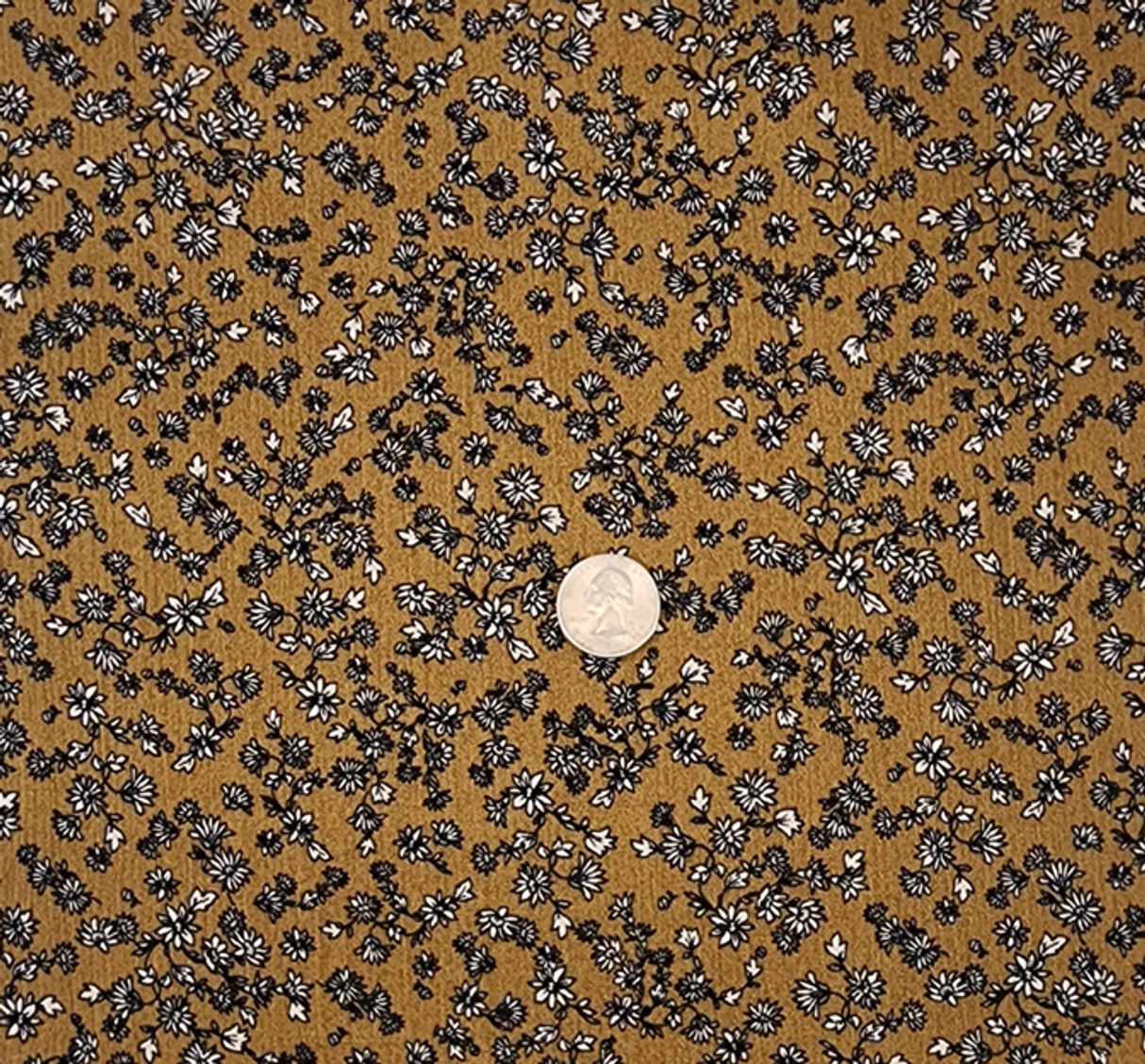 1 Yard Mustard Gold Rayon Crepon Crinkle Fabric Rayon Apparel Lightweight Drape 50/52 Inch Width