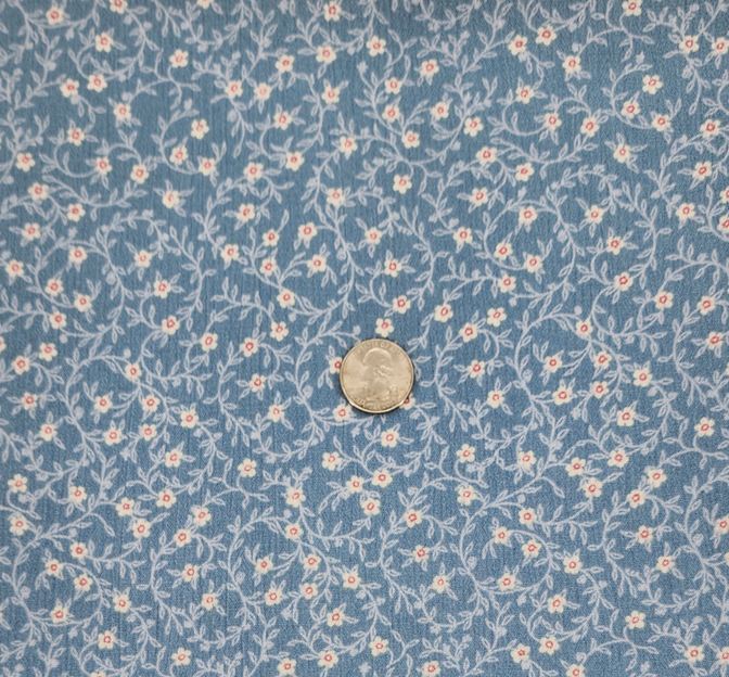 1D1645 Spring Blue Rayon Crinkle Fabric - Spring Blue, Textured, 50/52" Width