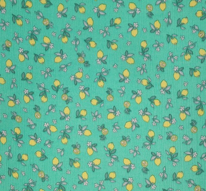 Rayon Crinkle 1D1650 Spring Bud Rayon Fabric - Spring Bud, 50/52" Width