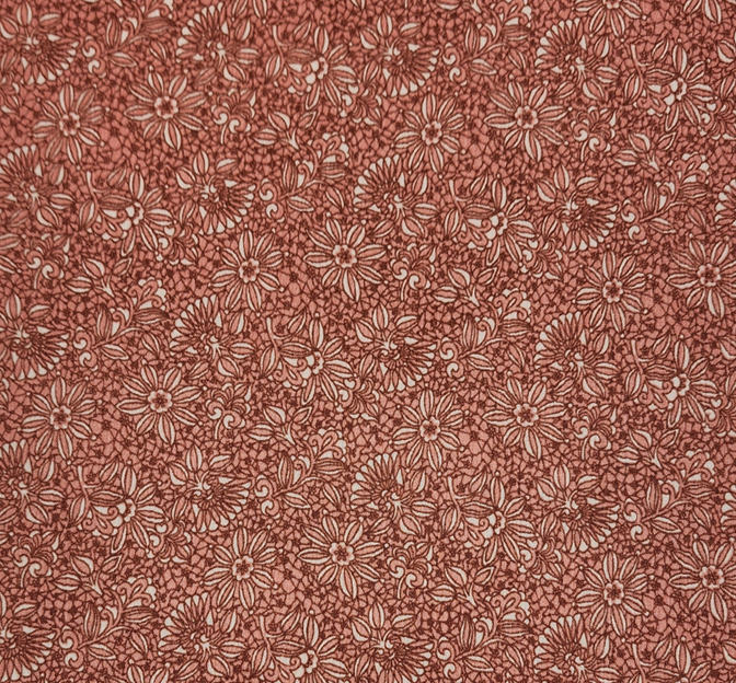 Rayon Crinkle 1D1698 100 Percent Rayon Fabric - Coral Pink, Textured Crinkle, 50/52" Width
