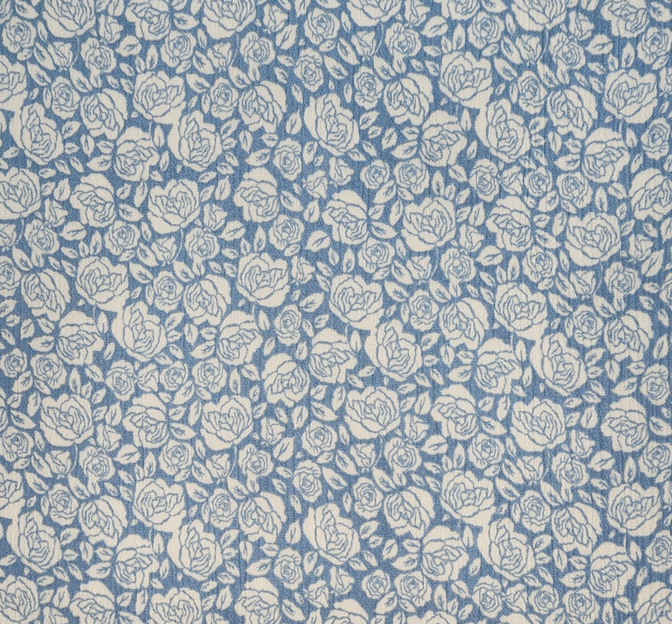 Rayon Crinkle 1D1782 Rayon Fabric - Soft Blue, Crinkle Texture, 50/52" Width