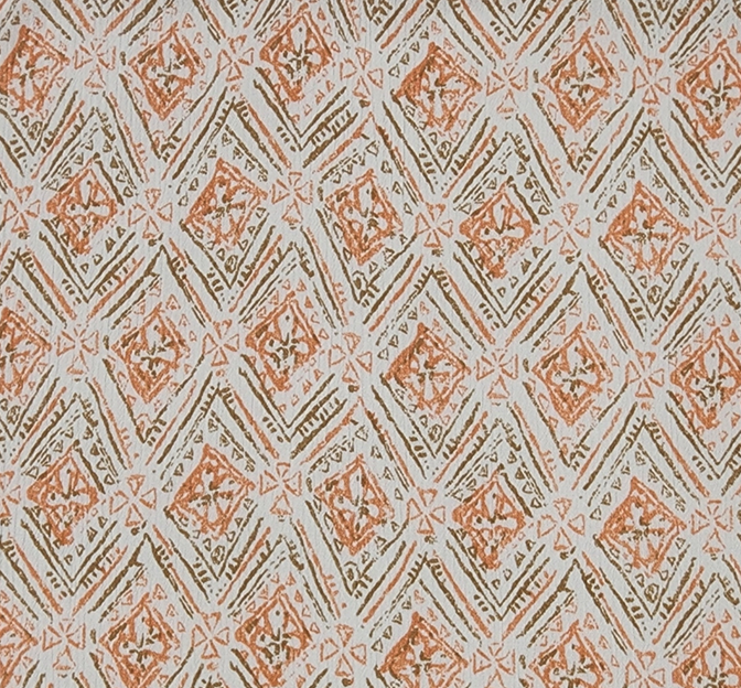 Rayon Crinkle 1D1795 Orange Rayon Fabric - Orange Crinkle Texture, 50/52" Width