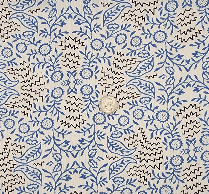 Rayon Crinkle 1D1814 Blue Rayon Fabric - Blue Crinkle Texture, 50/52" Width