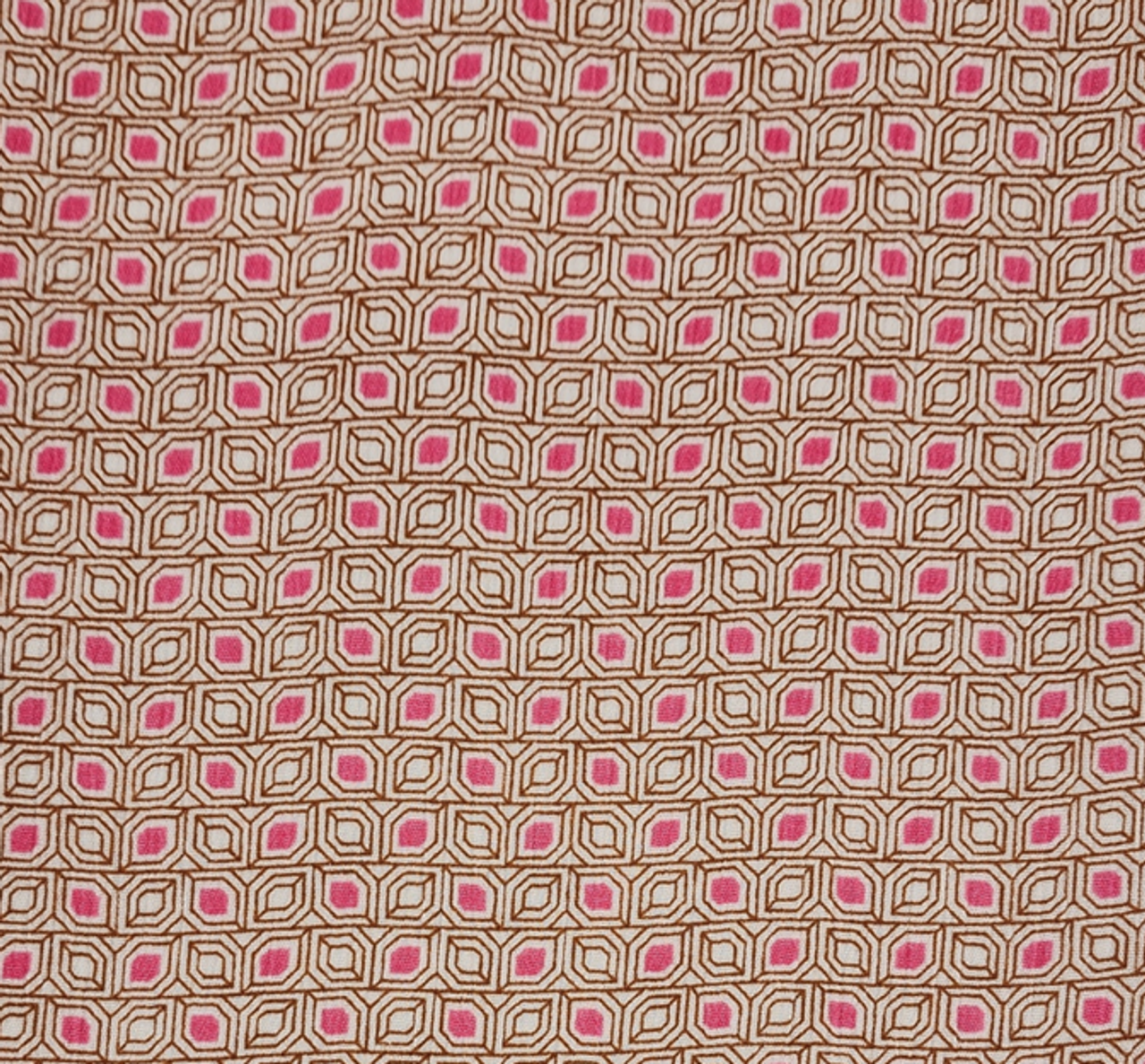 Strawberry Rayon Crinkle 1 Yard Fabric Lightweight 50/52" Textured Fabric for Dresses & Accessories