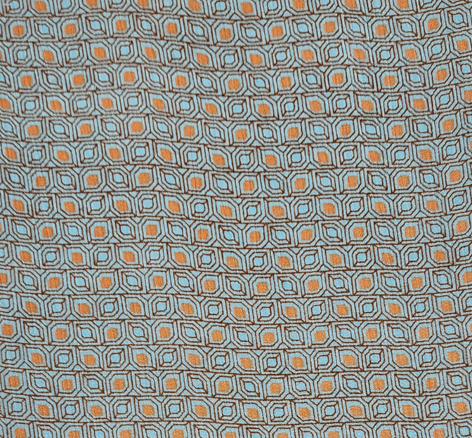 Rayon Crinkle 1D1842 100 Percent Rayon Fabric - Turquoise Crinkle, 50/52" Width