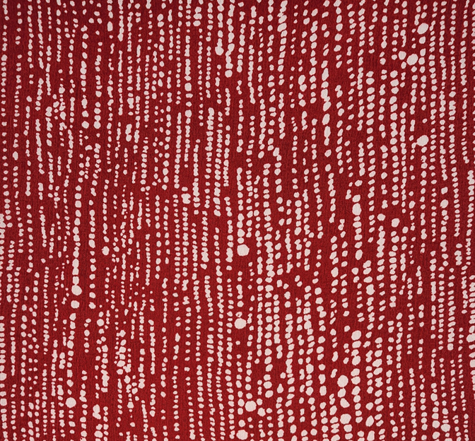 Rayon Crinkle 1D564 Rayon Fabric - Red Crinkle, 50/52" Width (1 Yard)