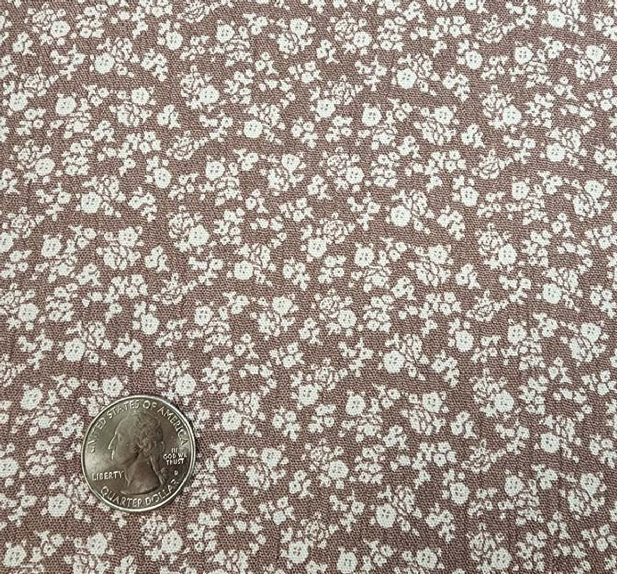 1 Yard Rayon Crinkle Mauve Woven Fabric, 50/52″ Wide 100% Rayon