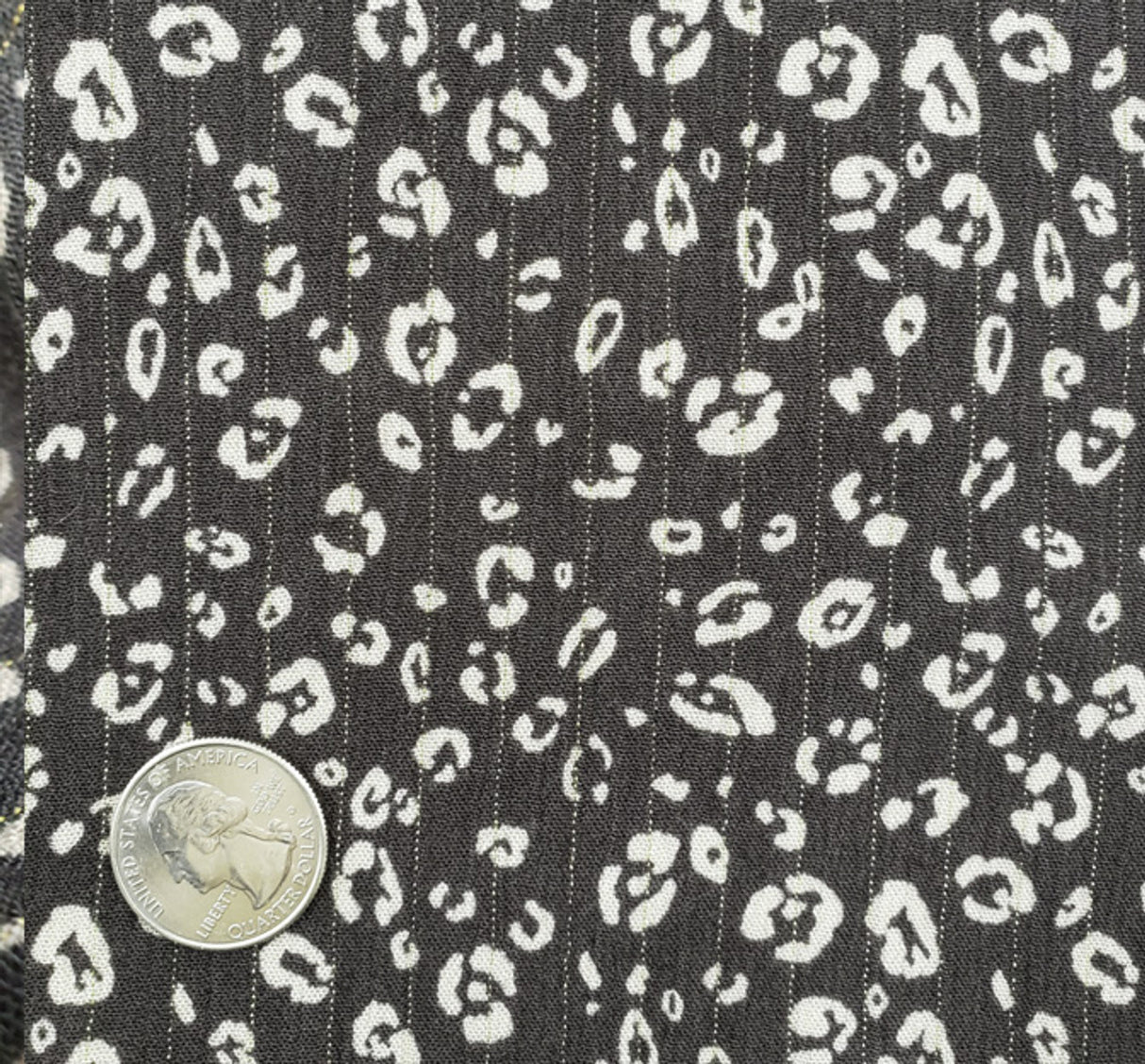 1 Yard Rayon Crinkle Charcoal Beige with Lurex Woven Fabric Lightweight 50/52” Wide 100% Rayon
