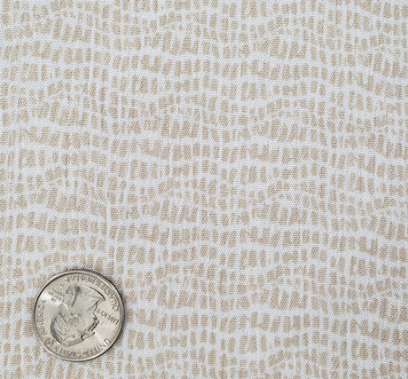 1 Yard Rayon Crinkle Beige Woven Fabric, 50/52″ Wide 100% Rayon