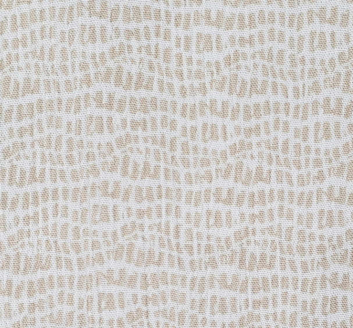 1 Yard Rayon Crinkle Beige Woven Fabric, 50/52″ Wide 100% Rayon