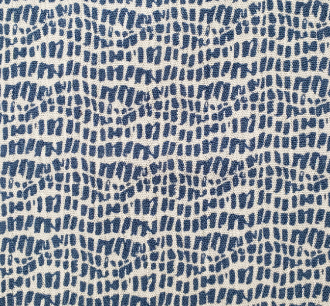 Rayon Crinkle 1D1164 Rayon Fabric - Denim Crinkle Texture, 50/52" Width (1 Yard)