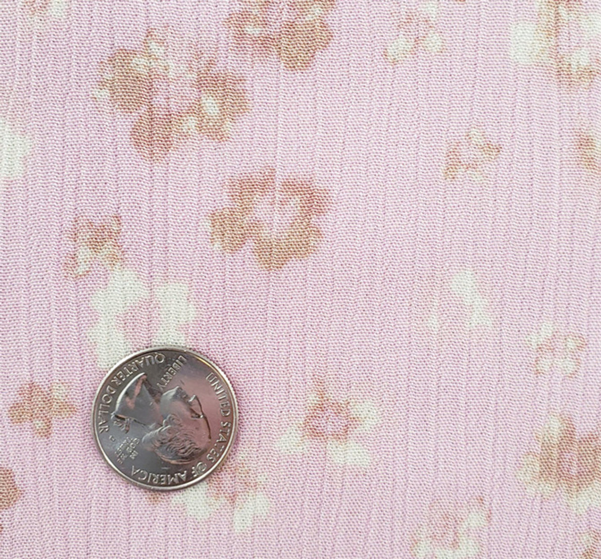 1 Yard Rayon Crinkle Pink Woven Fabric, 50/52″ Wide 100% Rayon