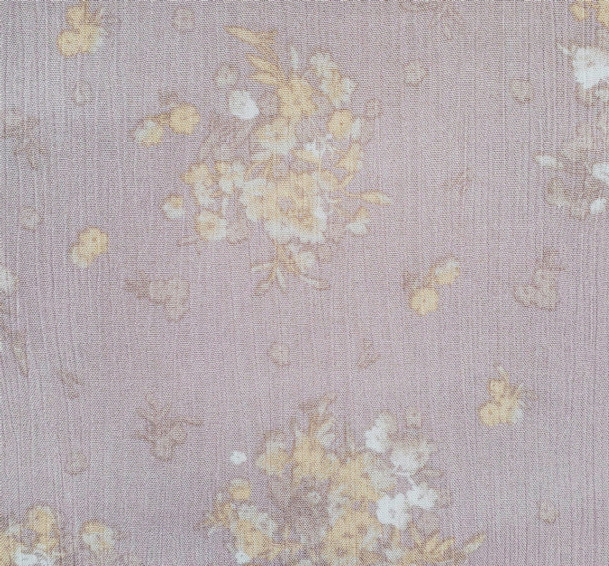 1 Yard Rose Dust Rayon Crinkle Woven Fabric 50/52 Inch Wide Soft and Elegant Drape