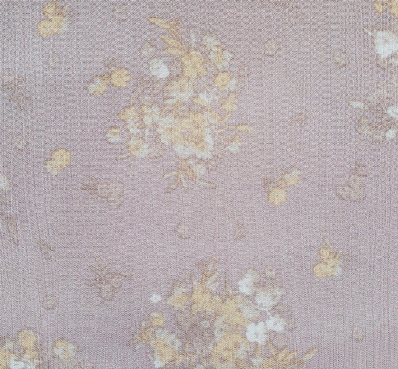 1 Yard Rose Dust Rayon Crinkle Woven Fabric 50/52 Inch Wide Soft and Elegant Drape