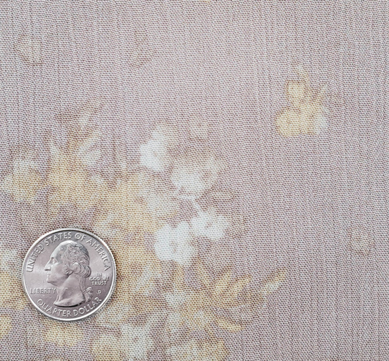 1 Yard Rose Dust Rayon Crinkle Woven Fabric 50/52 Inch Wide Soft and Elegant Drape