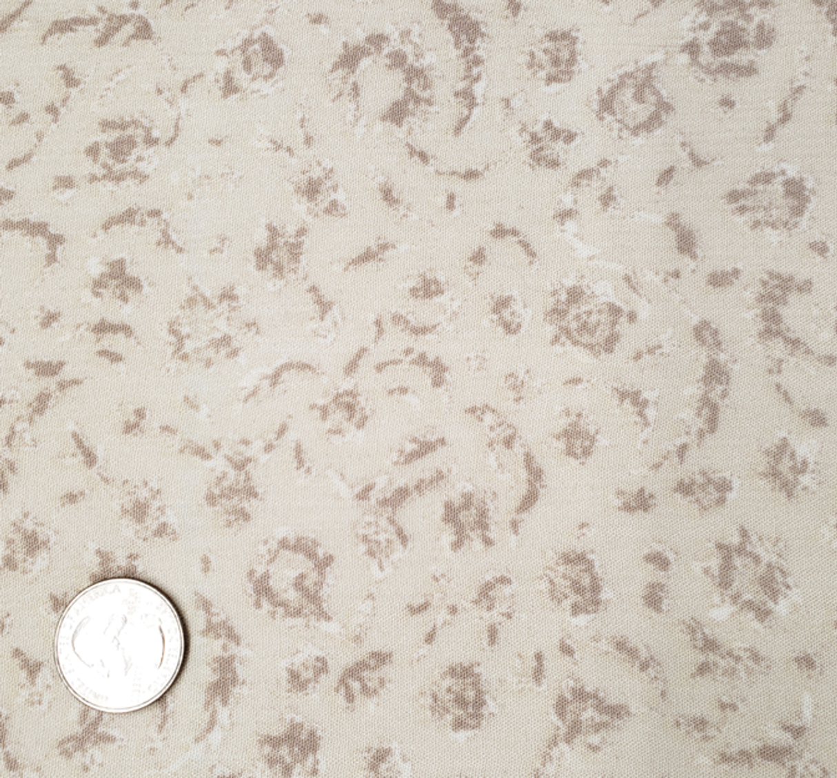 1 Yard Taupe Rayon Crinkle Fabric Lightweight 50/52" Wide Woven Crepon for Fashion Apparel