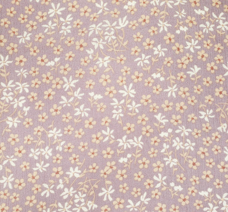 1 Yard Pale Mauve Rayon Crinkle Crepon Fabric, 50/52" Wide Lightweight Apparel Textile