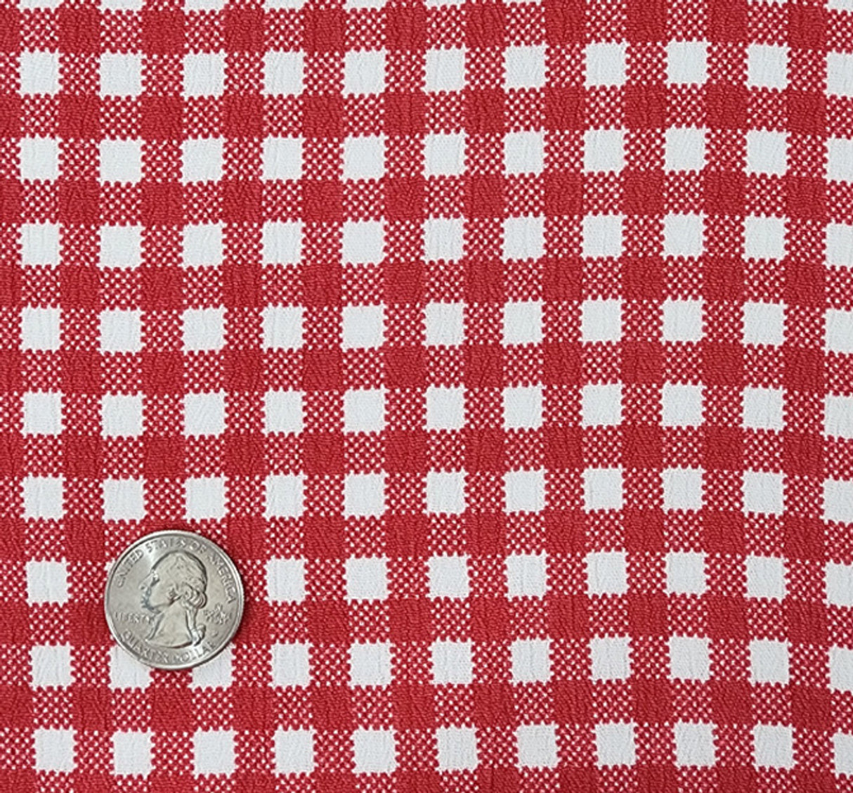 1 Yard Mars Red Rayon Crinkle Apparel Fabric, 50/52" Wide Lightweight Textured Crepon