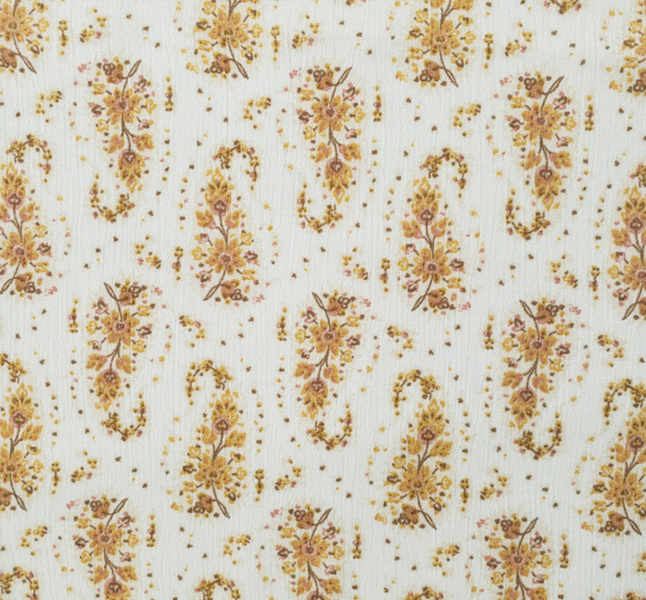 1 Yard Rayon Crinkle Fabric Neutral Rayon Neutral 50 to 52 Inches Wide