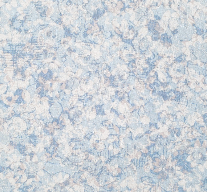 Rayon Slub 1D1673 100 Percent Rayon Fabric - Sky Gray, Slub Texture, 55/56" Width