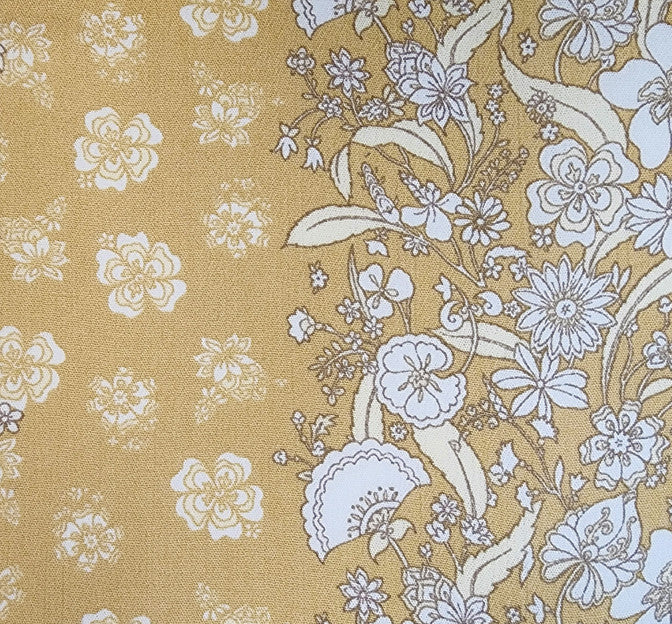 Rayon Crinkle 1D1711 Mango Rayon Fabric - Mango Crinkle Texture, 50/52" Width (1 Yard)