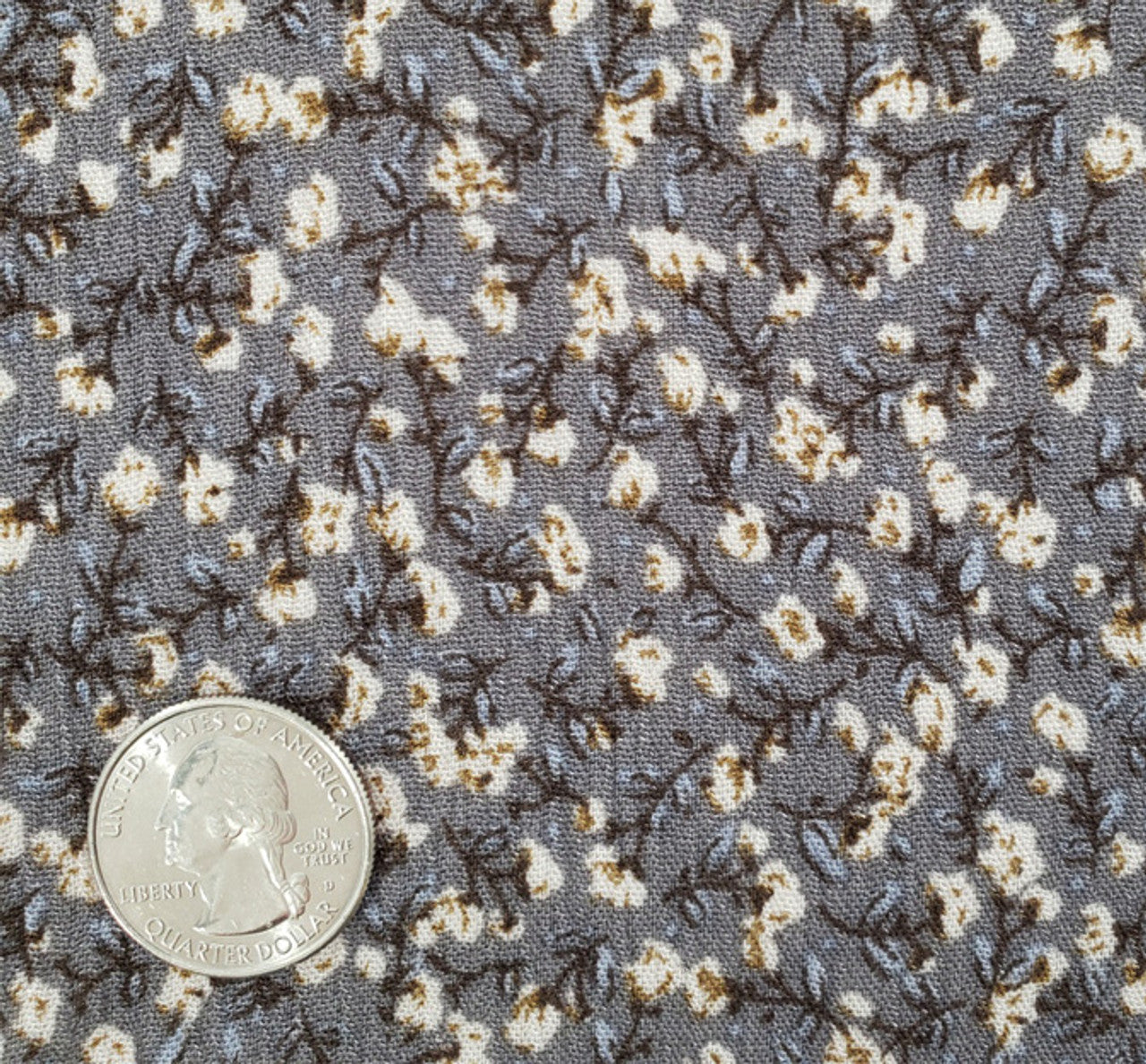 1 Yard Ash Rayon Crepon Fabric Lightweight Woven Textured Pleated Apparel Width 50/52"