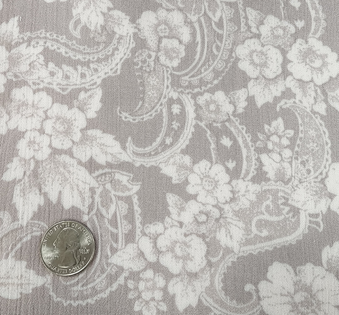 Rayon Crinkle 1D653 Rose Dust Rayon Fabric - Rose Dust Crinkle Texture, 50/52" Width (1 Yard)