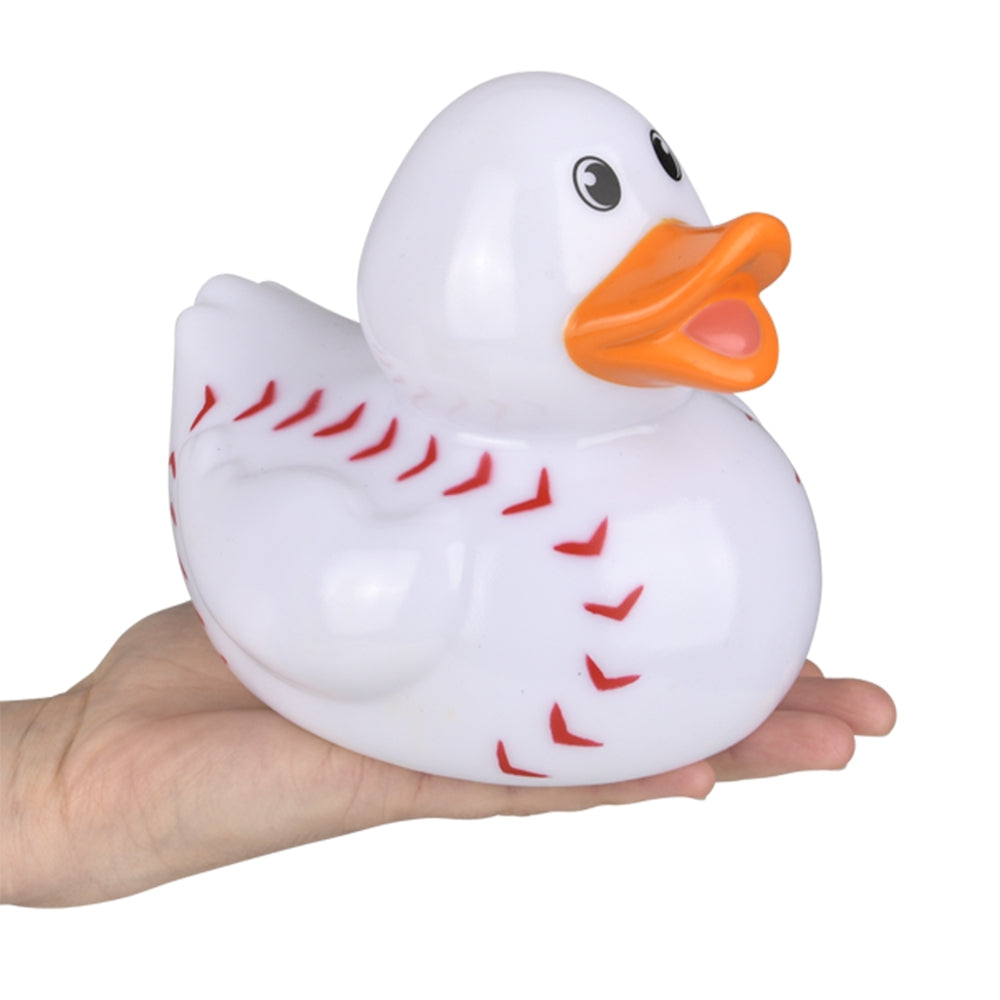 Sports Ball Rubber Duckies 6" (1 DZ)