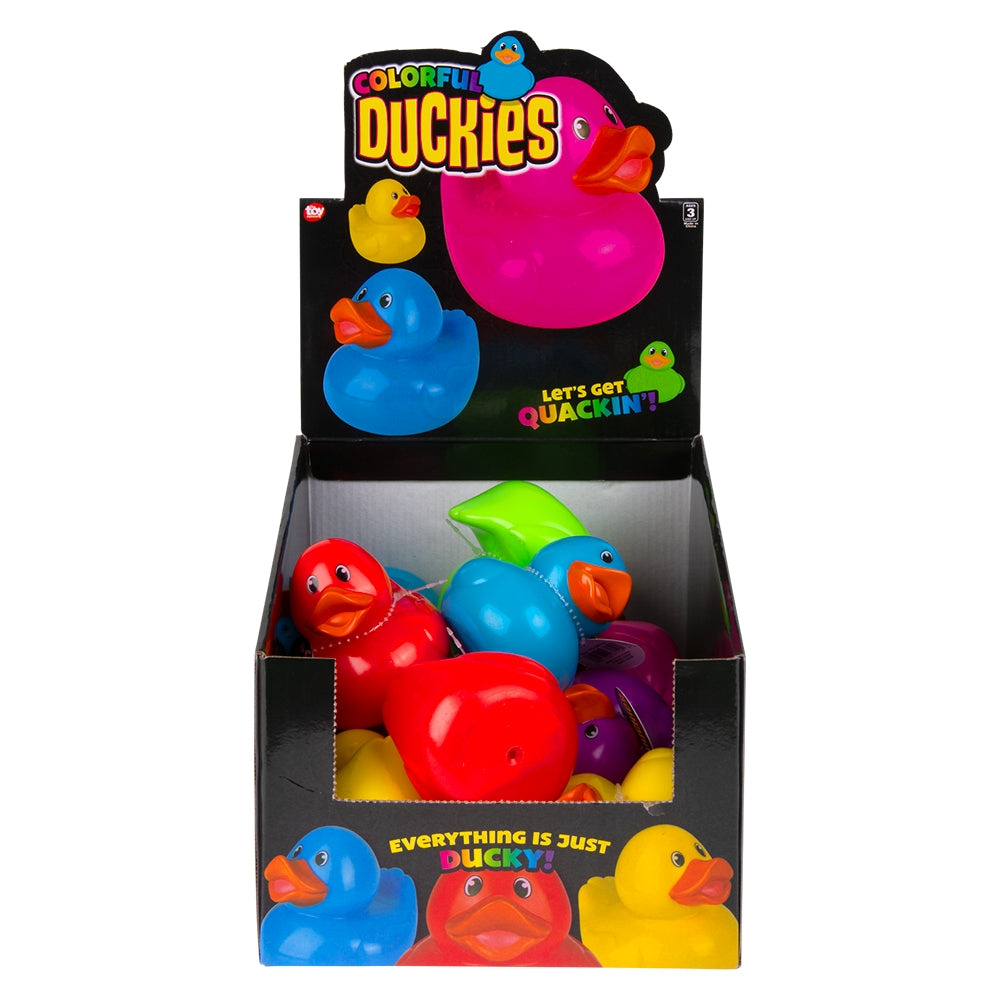 Duckies Rubber Duckies (12 Pc Display)