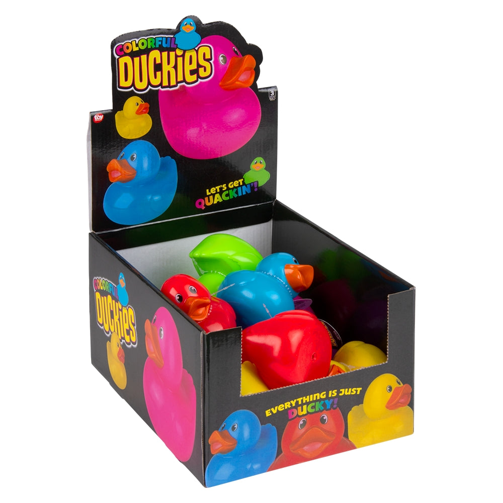 Duckies Rubber Duckies (12 Pc Display)