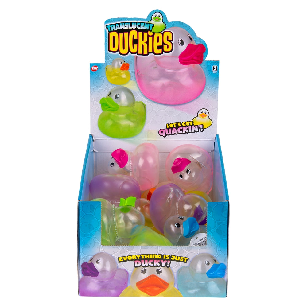 Translucent Duckies (12 Pc Display)