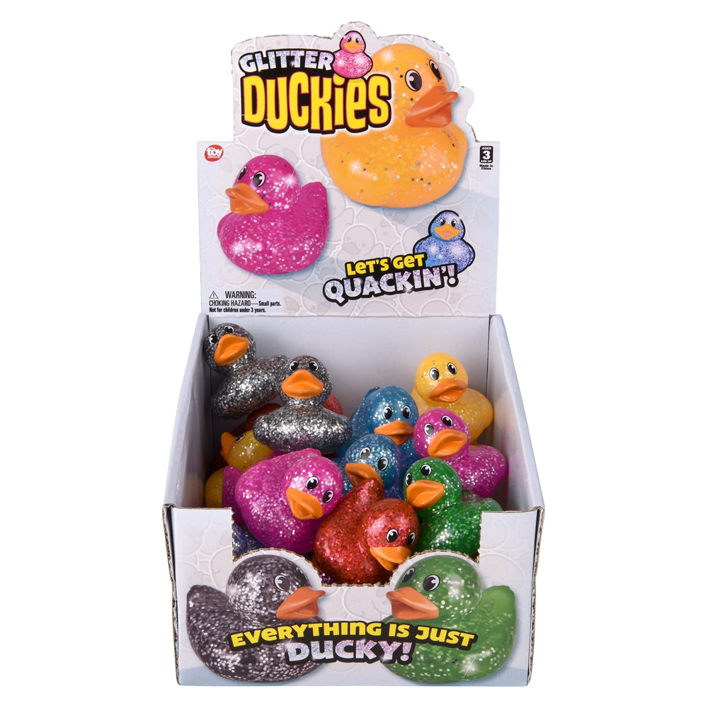 Sparkle Duckies Rubber Duckies (24 Pack Display)