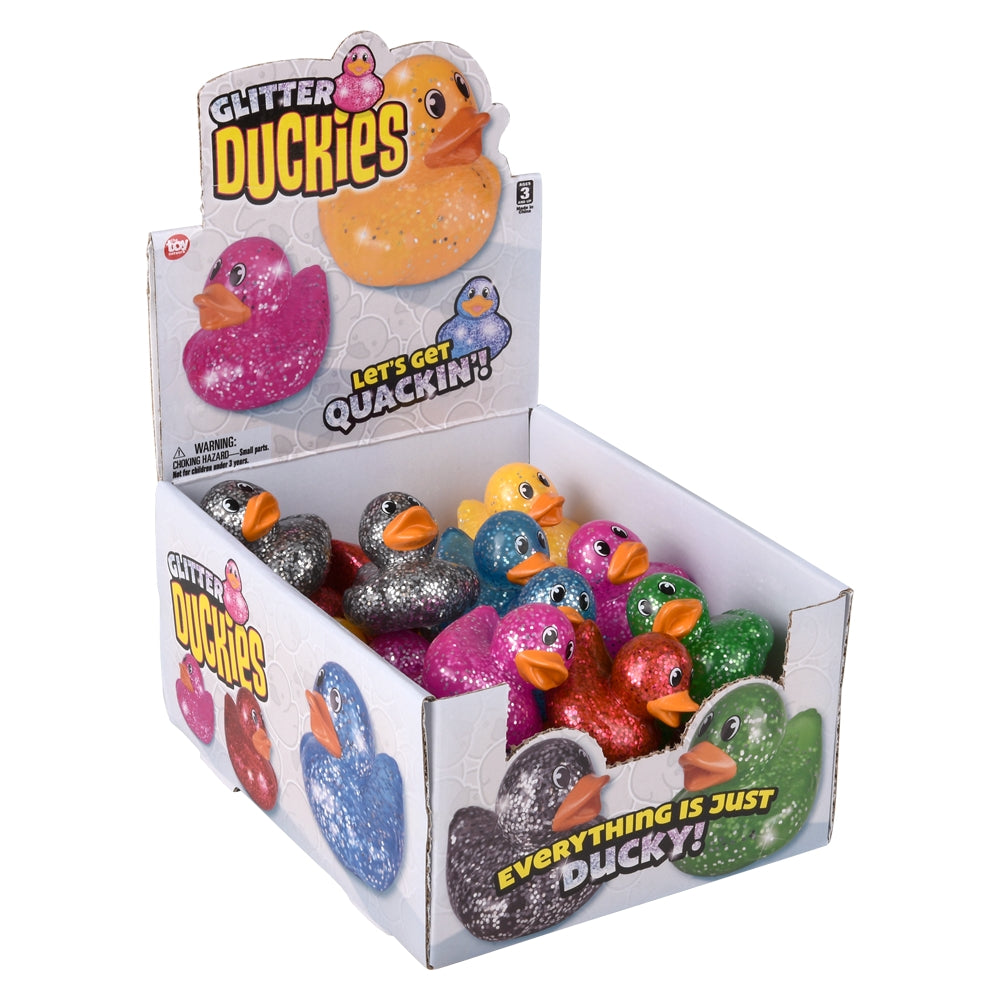 Sparkle Duckies Rubber Duckies (24 Pack Display)