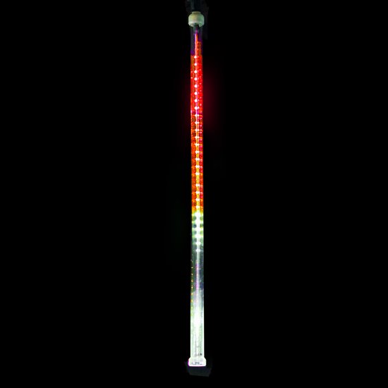 36" LED Snowfall Tube - Red/Pure White