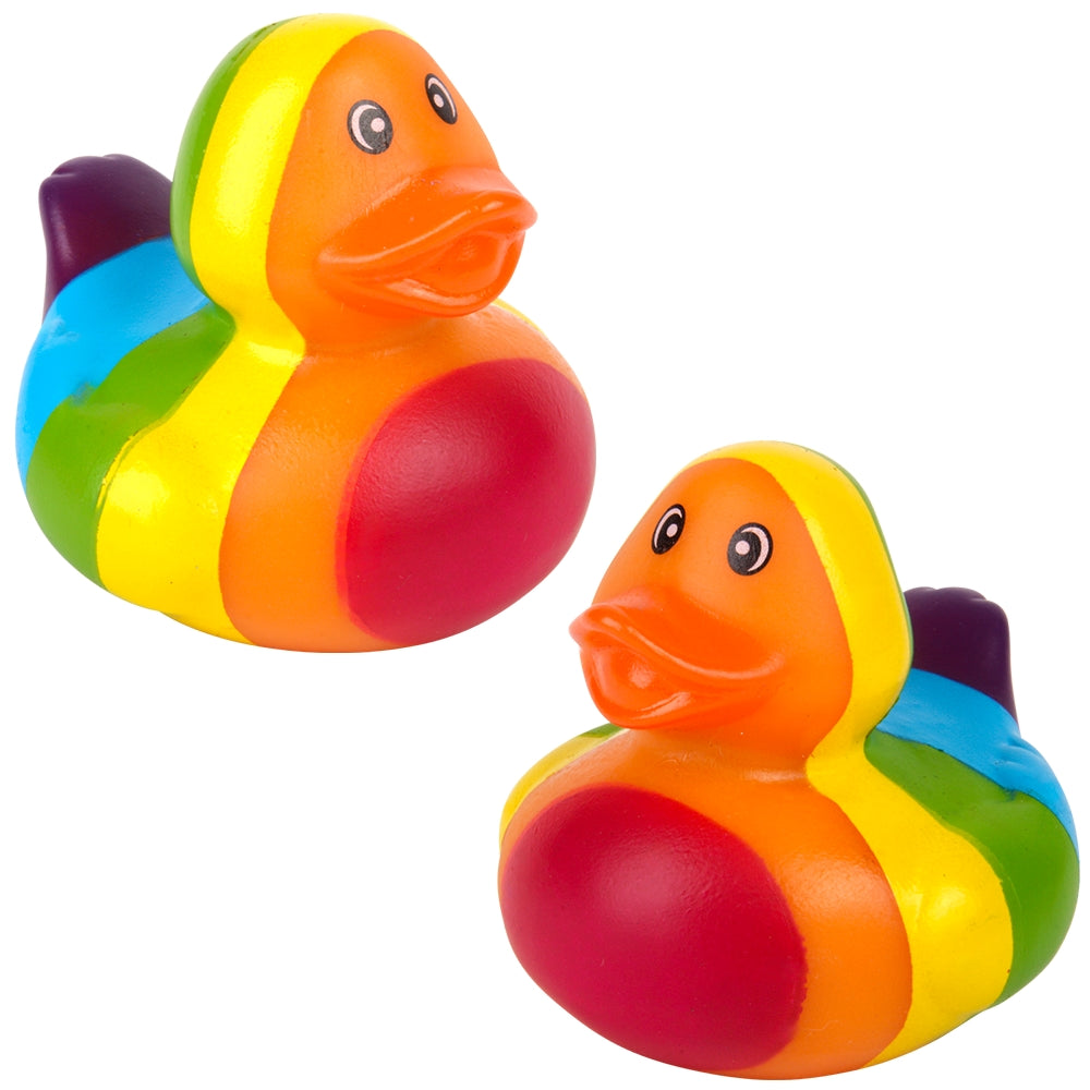 Rainbow Stripe Ducky (1 DZ)
