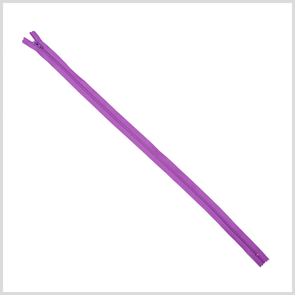 Regular Zipper 24" by YKK - 284 Royal Purple
