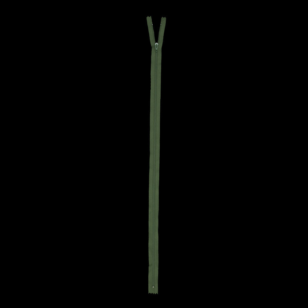 Regular Zipper 24" by YKK - 528 Fluorite Green