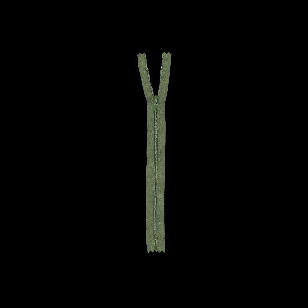 Regular Zipper 9" by YKK - 064 Turtle Green