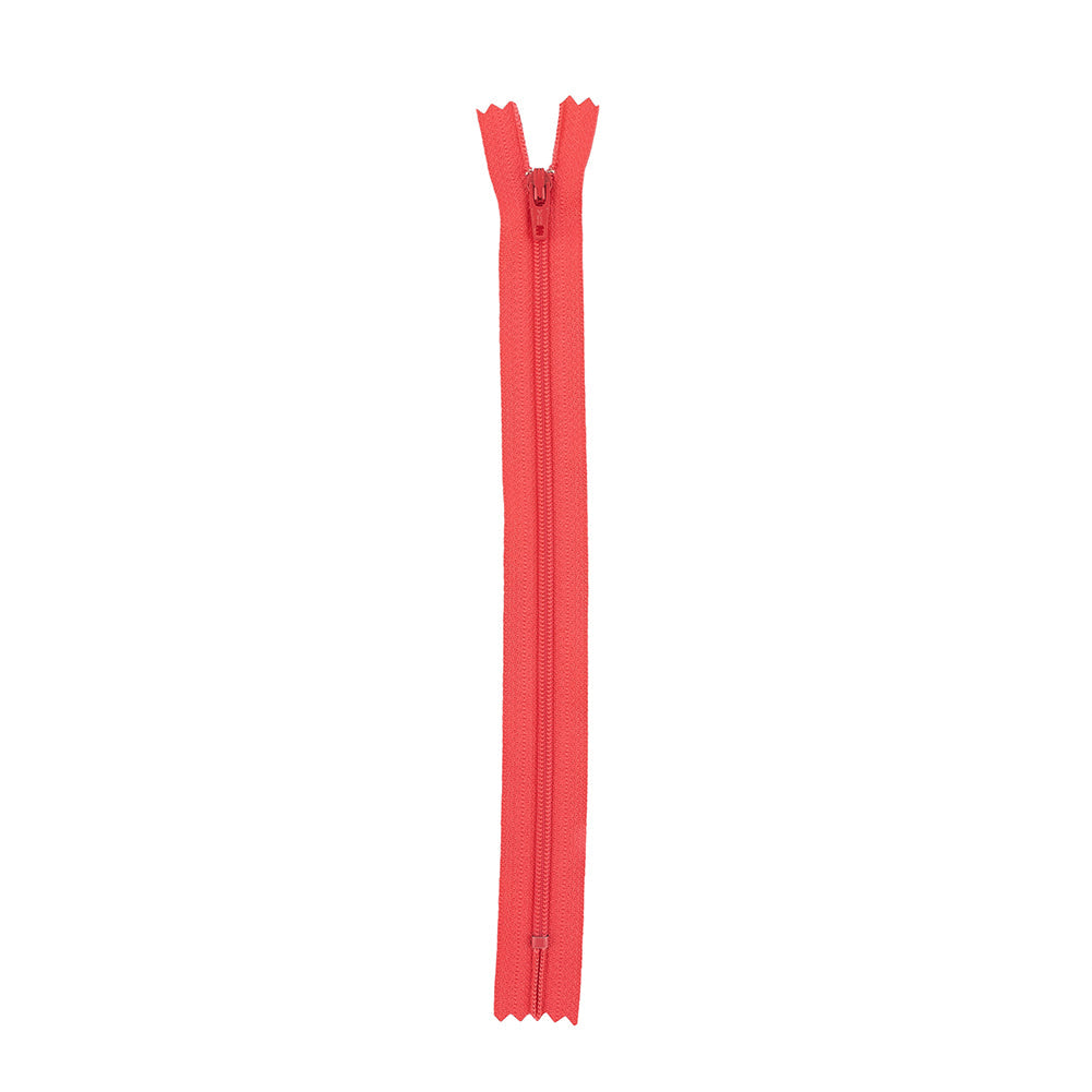 Regular Zipper 9" by YKK - 517 Hot Coral