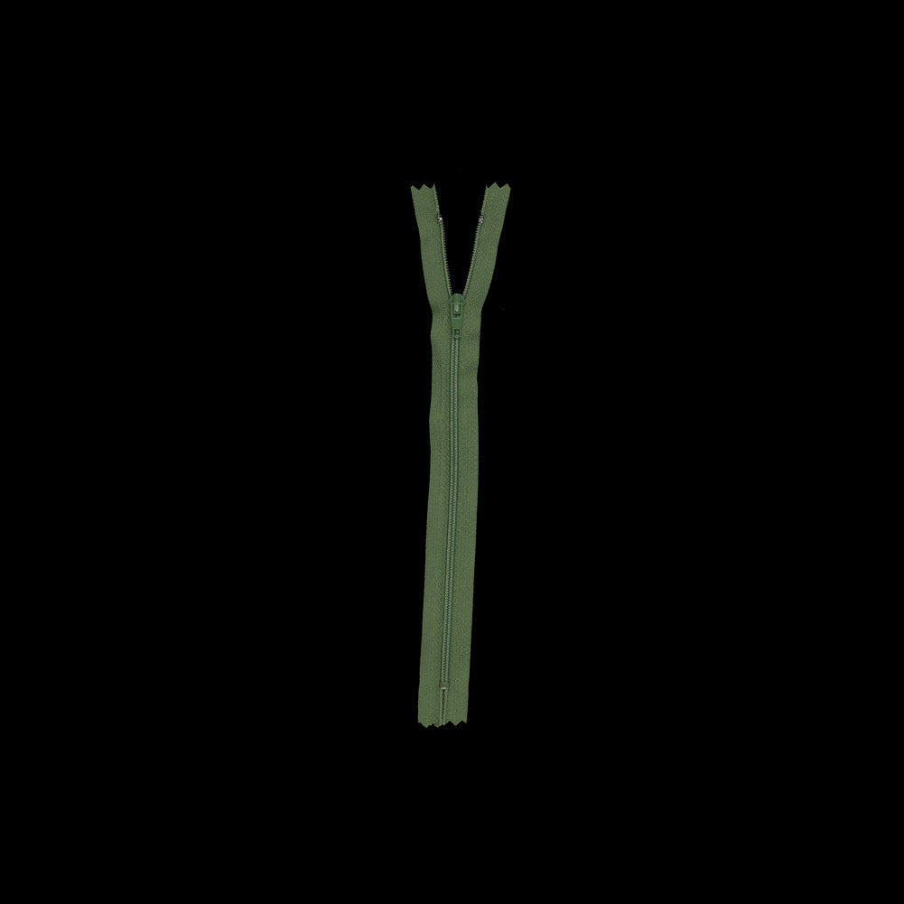 Regular Zipper 9" by YKK - 528 Fluorite Green