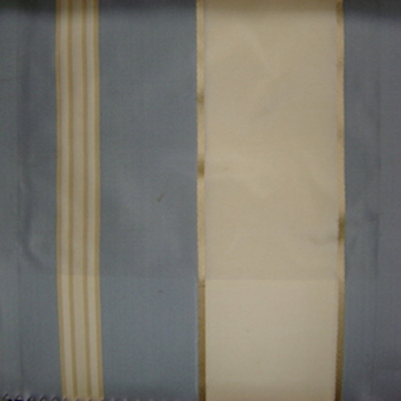 Renoir Silk Fabric - Multicolored Wide Stripe, 54" Width (1 Yard)