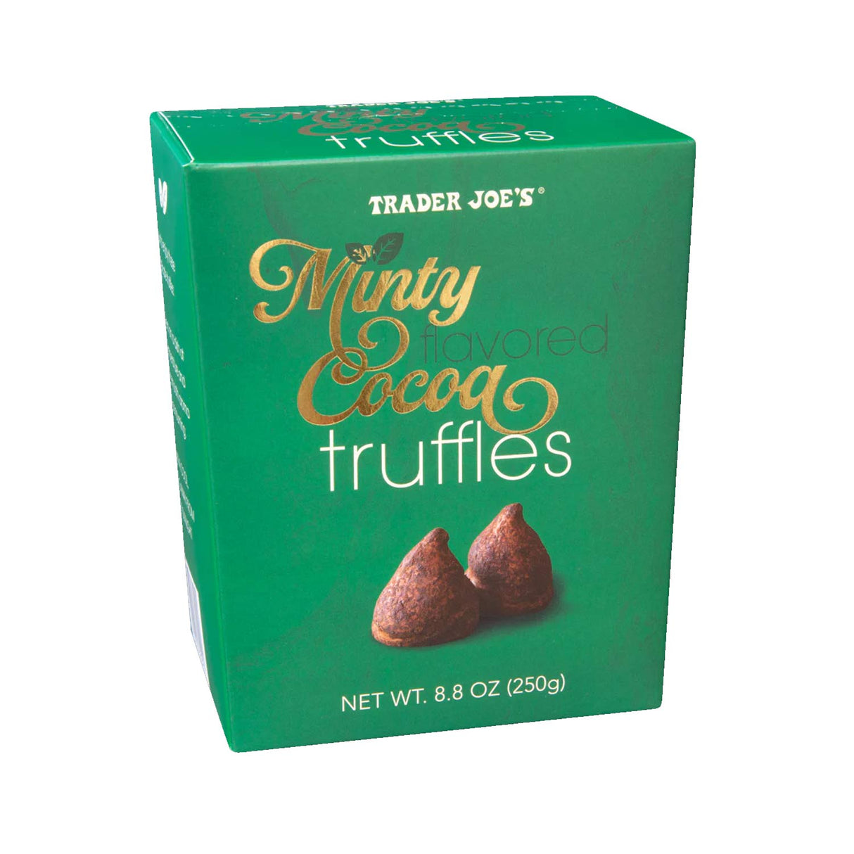 Trader Joe’s Minty Flavored Cocoa Truffles 8.8 Oz