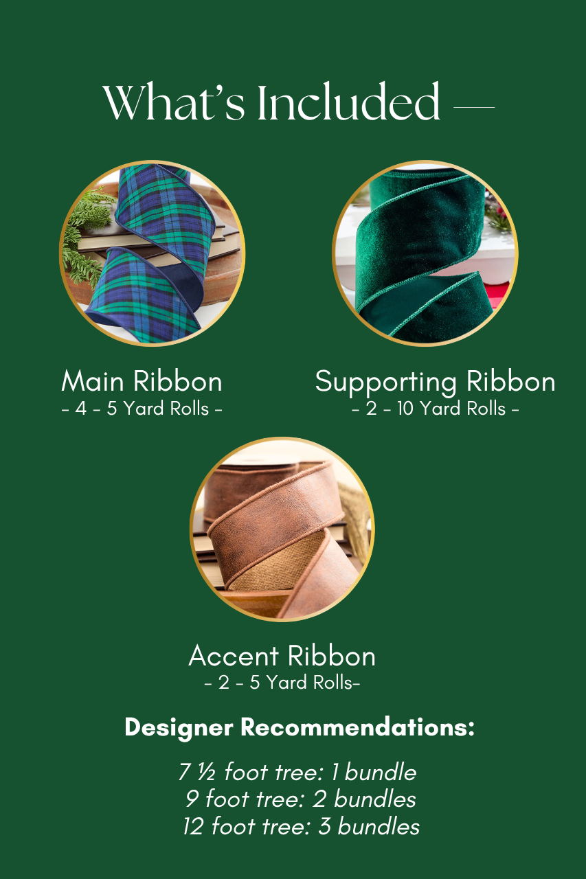 Tartan Plaid Ribbon Mini Bundle