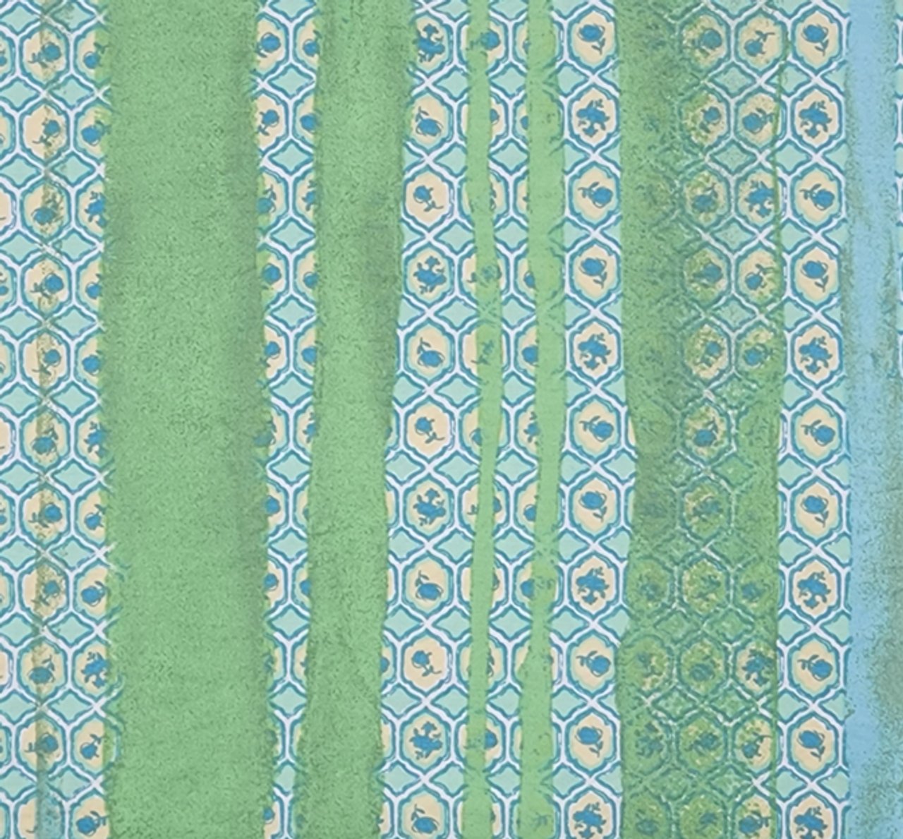 1 Yard Rayon Nylon Poplin Fabric Green For Skirts Tops And Lightweight 57/58 Inches Width