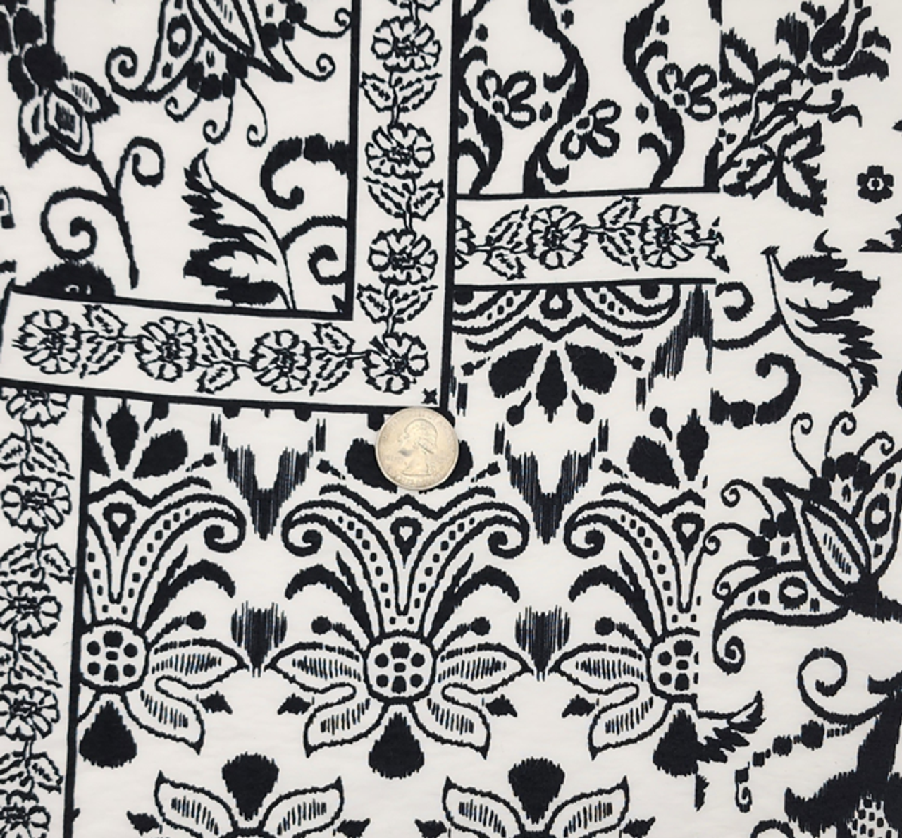 1 Yard Off White Rayon Nylon Poplin Fabric Smooth Lightweight Material for Apparel and Linings 57/58 Inches Wide