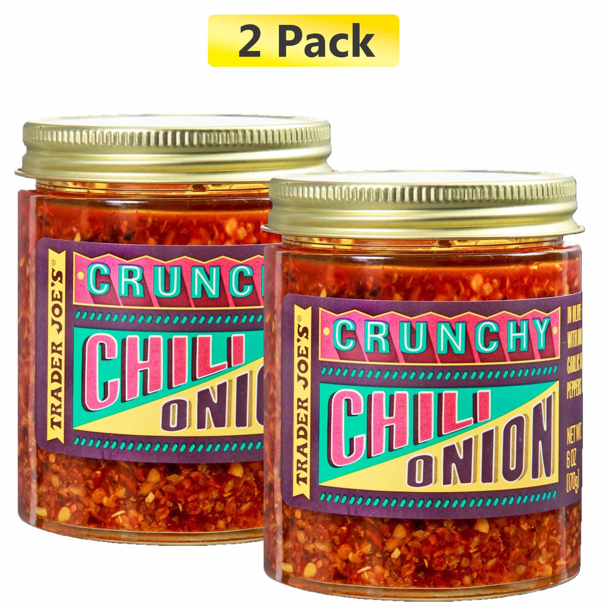 Trader Joe's Crunchy Chili Onion | 6 oz