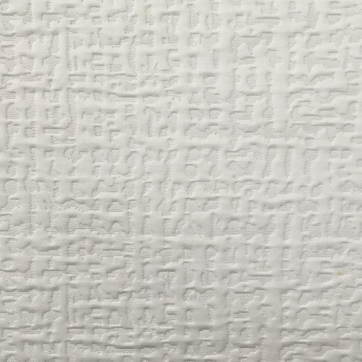 Roscoe Embossed Matelasse Cotton Polyester Fabric - Beige Abstract Textured, 55" Width (1 Yard)