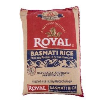 ROYAL BASMATI RICE 40lb